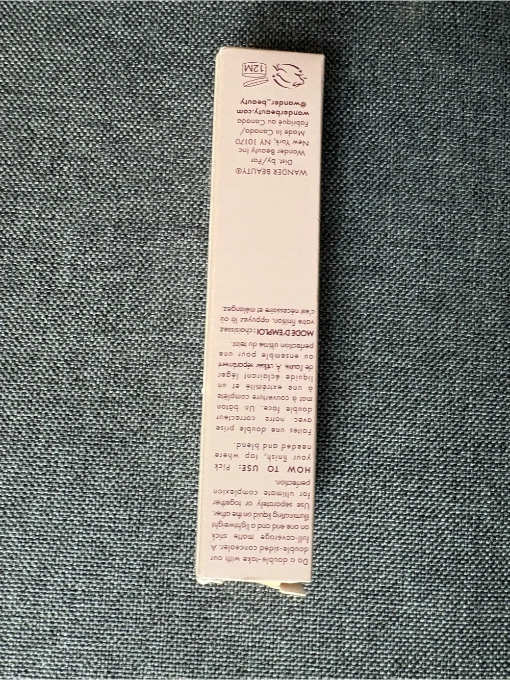 NWT Wander Beauty Dualist Concealer Matte & Illuminating in Ivory Fair